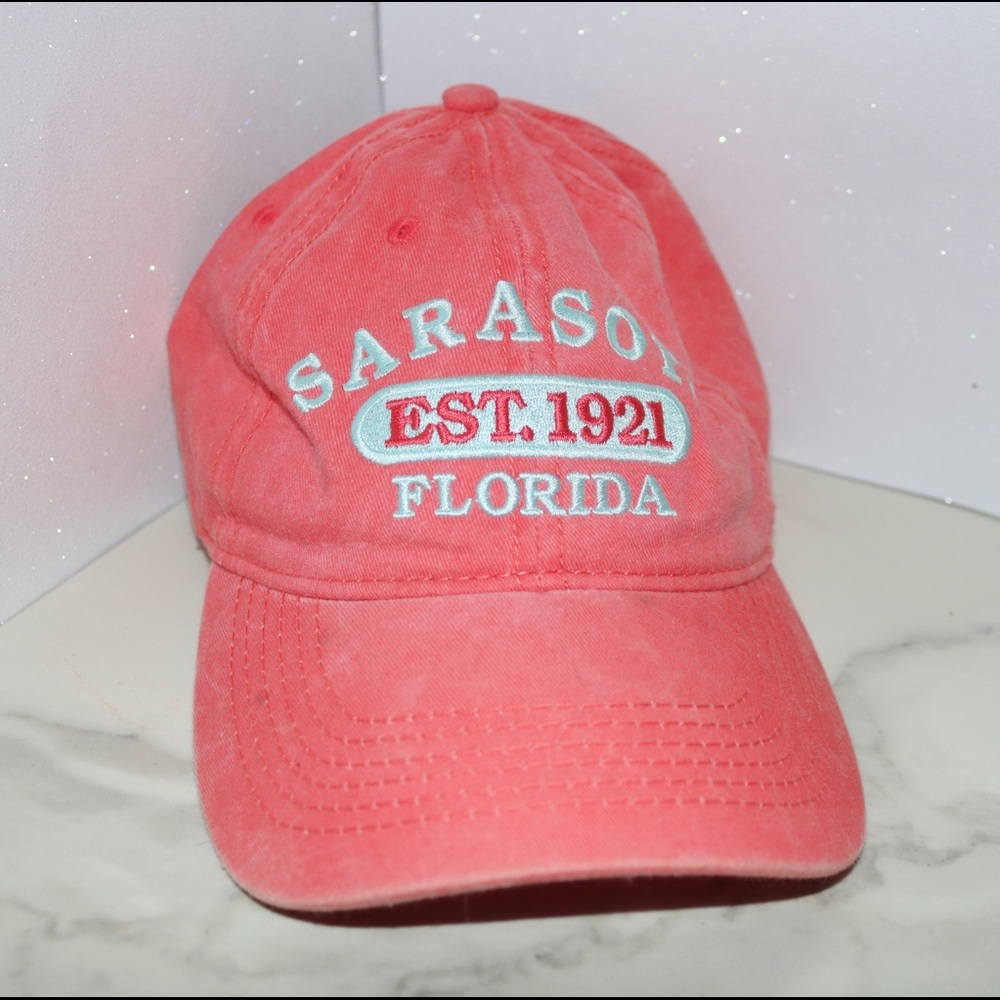 Coral Sarasota Florida Dad Hat